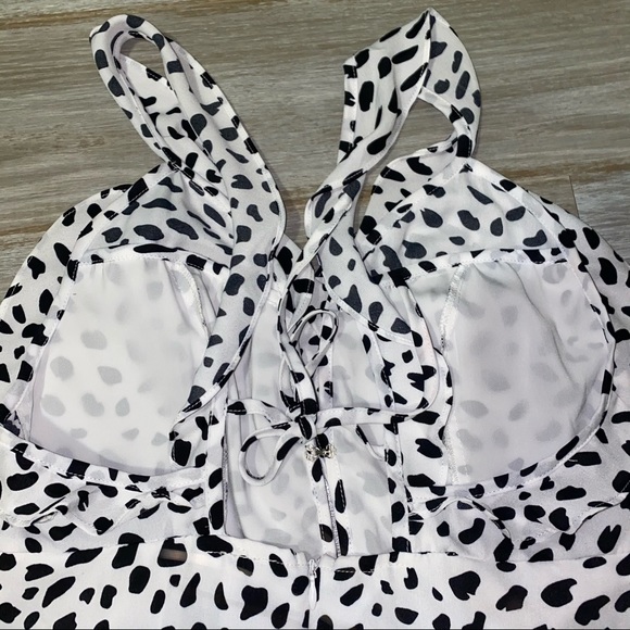 Forever 21 Printed Ruffle Dress - Picture 6 of 7